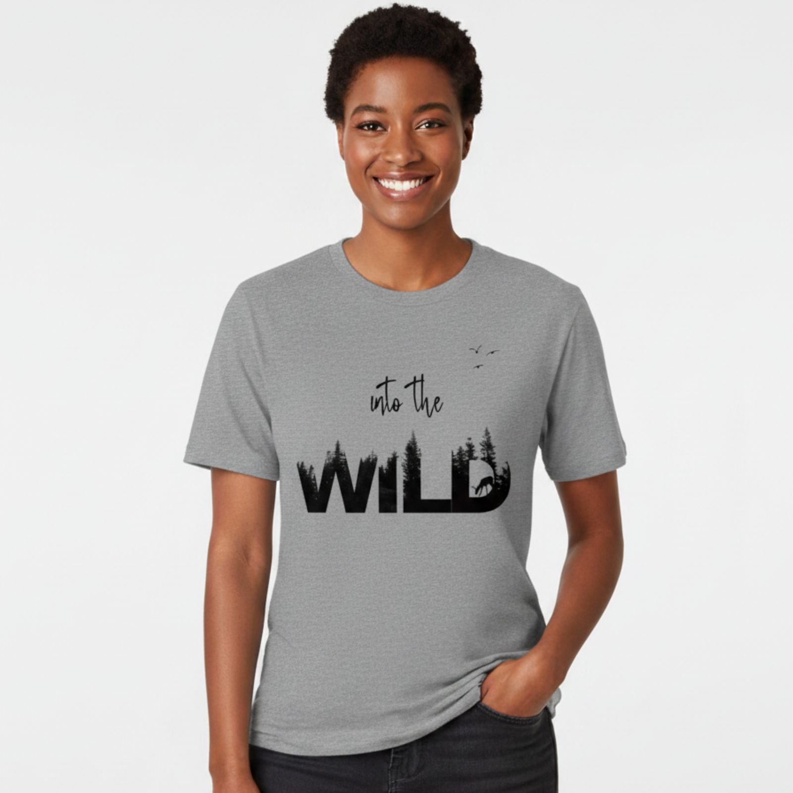 Into The Wild Forest Tee 1 Into The Wild Forest Tee 1