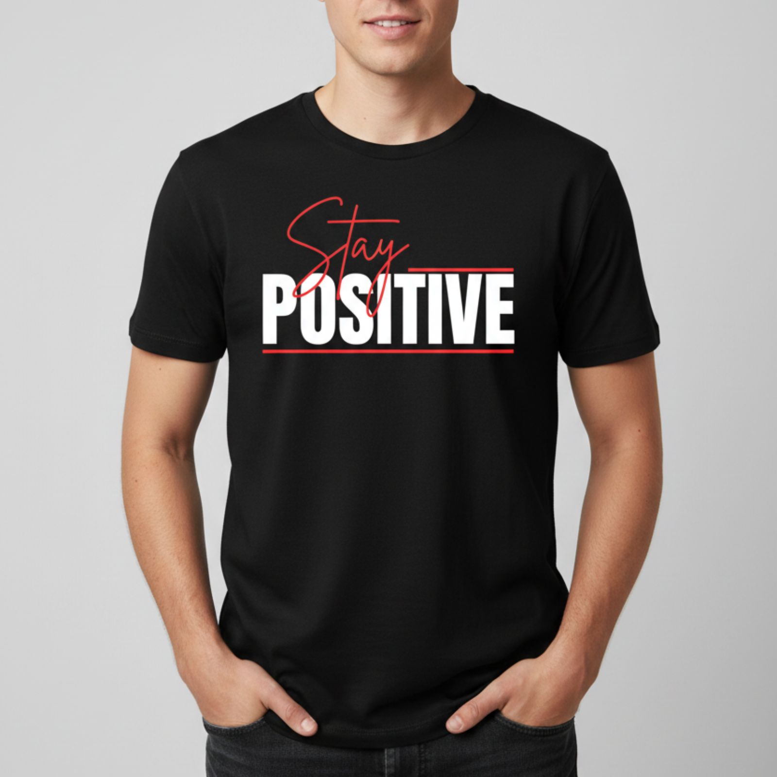 Stay Positive Graphic Tee 1 Stay Positive Graphic Tee 1